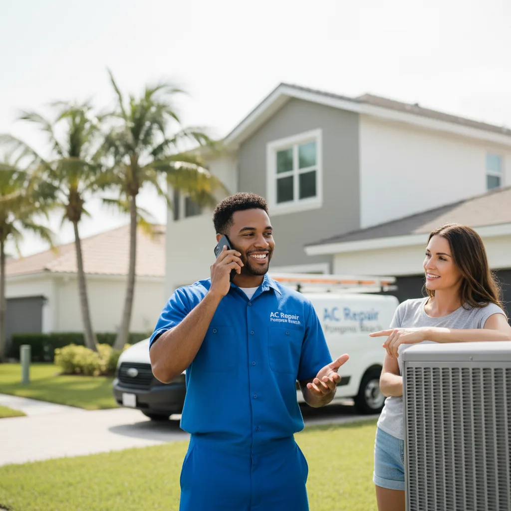 AC Repair Pompano Beach customer support in Leesport